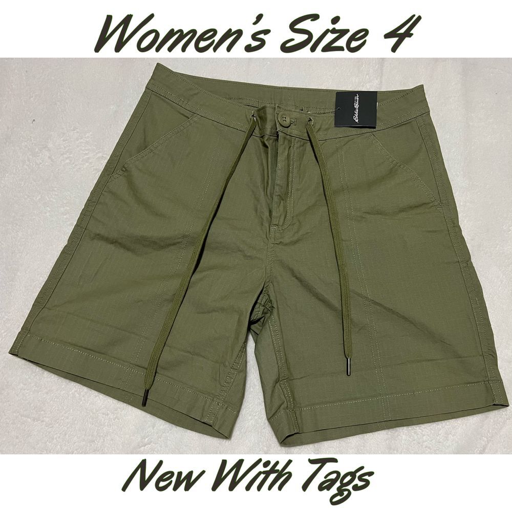 Eddie Bauer Button Shorts | New With Tags | Women's Size 4